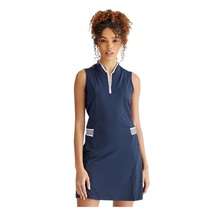 PING Mazzy Sleeveless Damen Golfkleid, dunkelblau