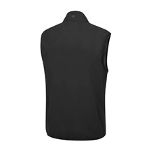 Ping Ashbourne Herren-Fleece-Weste, black asphalt