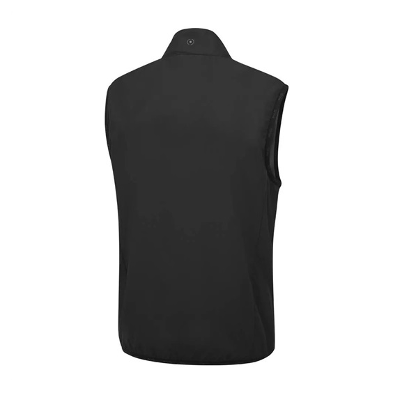 Ping Ashbourne Herren-Fleece-Weste, black asphalt