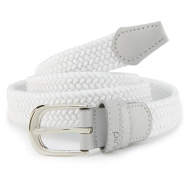 Ping stretch webbing Damen Gürtel, weiss