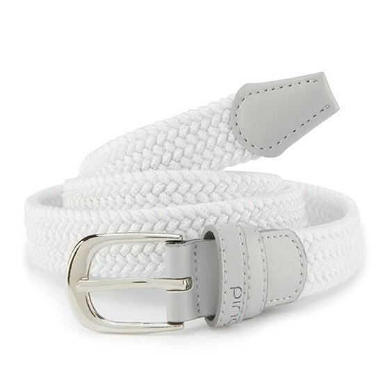 Ping stretch webbing Damen Gürtel, weiss