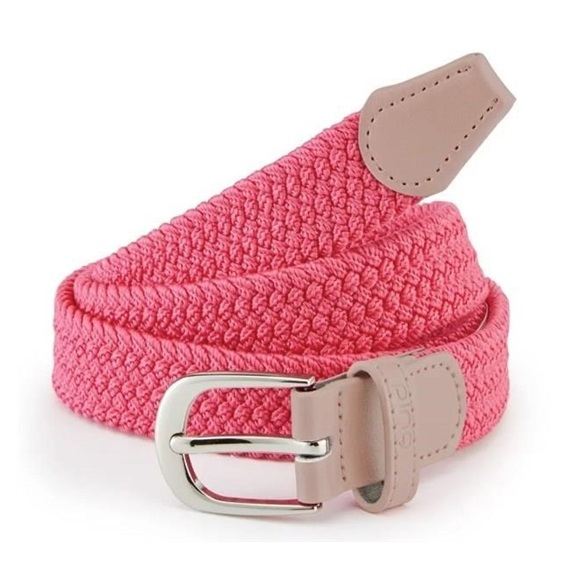 Ping stretch webbing Damen Gürtel, flamingo