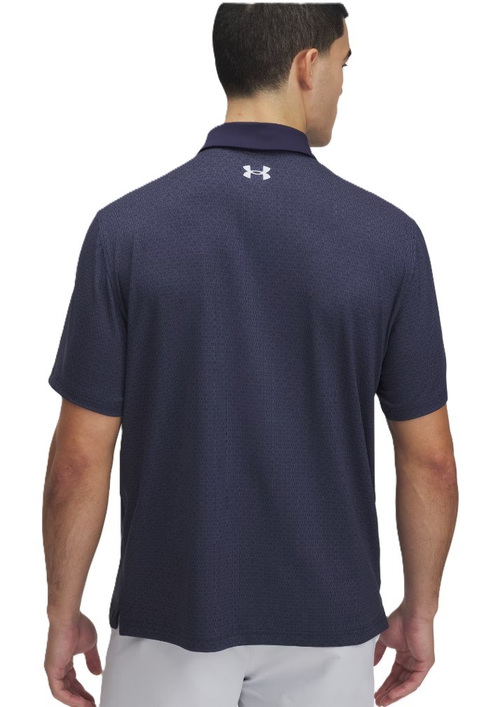 Under Armour T2G Printed Herren Poloshirt, dunkelblau