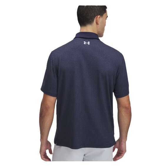 Under Armour T2G Printed Herren Poloshirt, dunkelblau