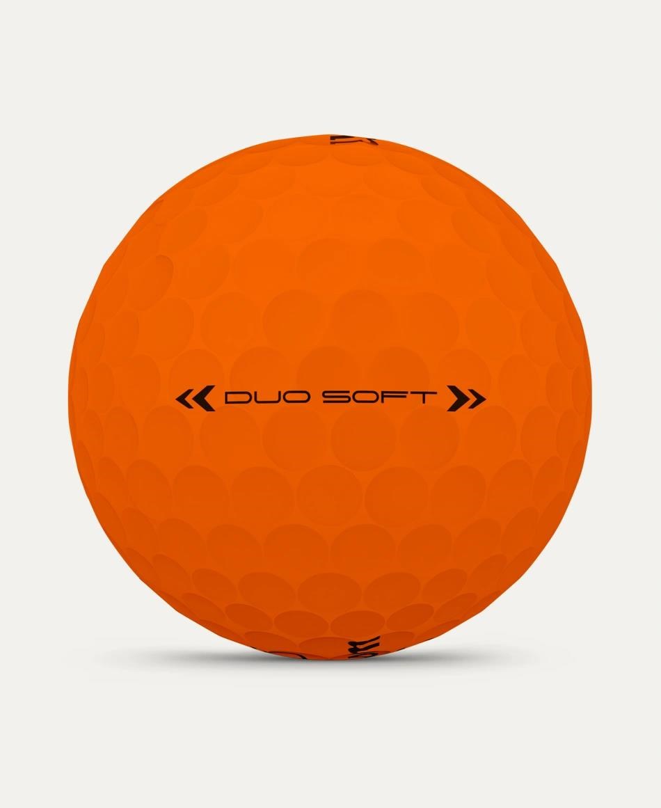 Wilson Duo Soft Golfbälle, orange
