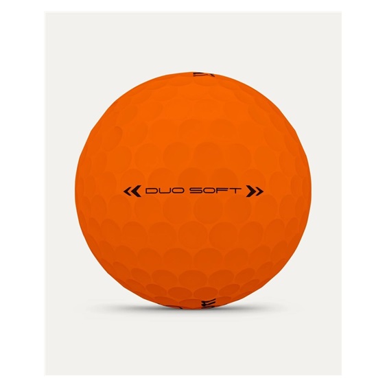 Wilson Duo Soft Golfbälle, orange
