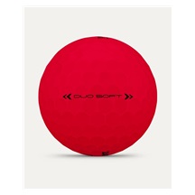 Wilson Duo Soft Golfbälle, rot