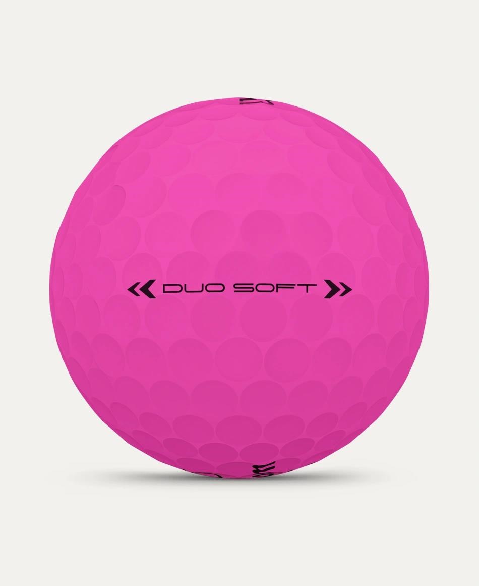 Wilson Duo Soft Golfbälle, rosa
