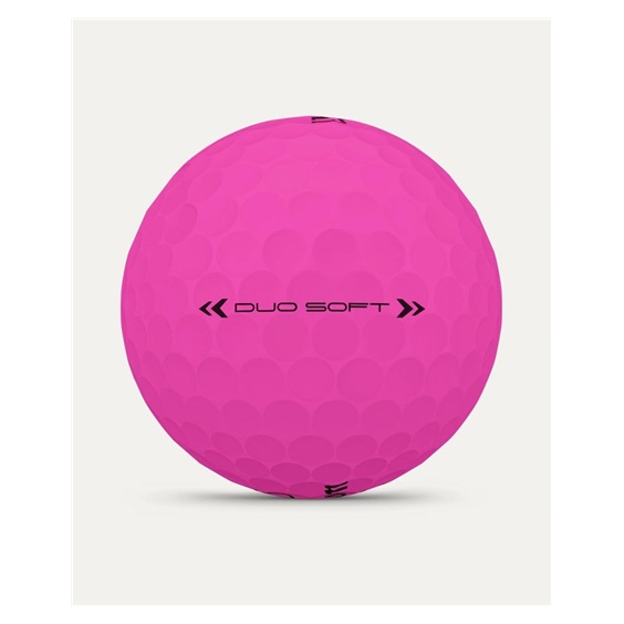 Wilson Duo Soft Golfbälle, rosa