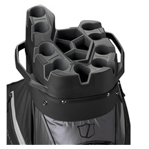 Wilson iLock Dry Cartbag, schwarz/grau