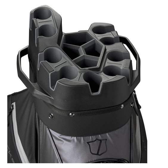 Wilson iLock Dry Cartbag, schwarz/grau