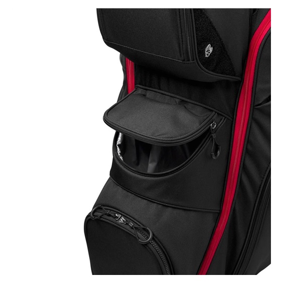 Wilson iLock Cartbag, schwarz/rot