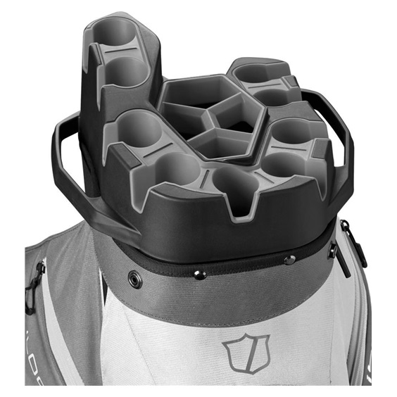 Wilson iLock Cartbag, grau/weiss/schwarz