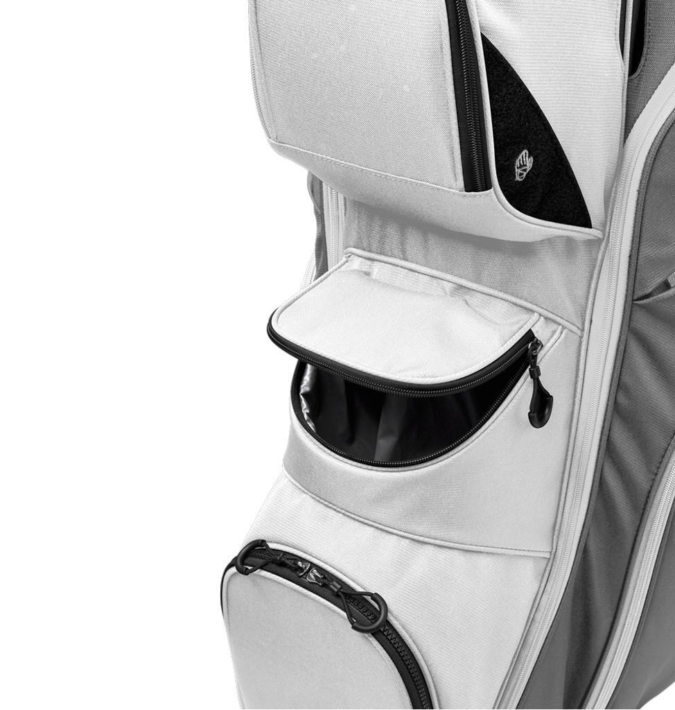 Wilson iLock Cartbag, grau/weiss/schwarz