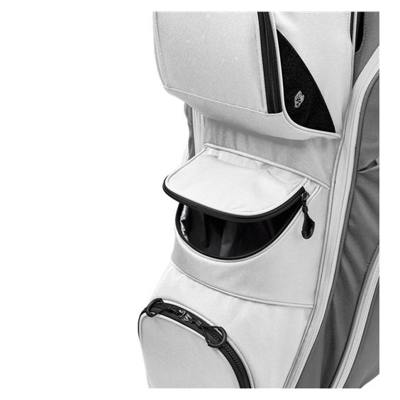 Wilson iLock Cartbag, grau/weiss/schwarz