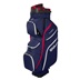 Wilson iLock Cartbag, dunkelblau/weiss/rot