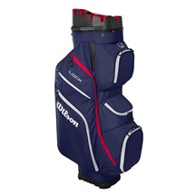 Wilson iLock Cartbag, dunkelblau/weiss/rot