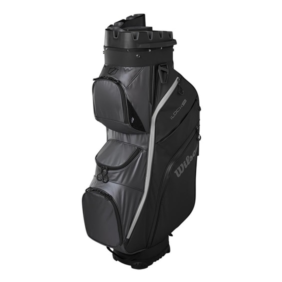 Wilson iLock Cartbag, schwarz/grau