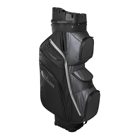 Wilson iLock Cartbag, schwarz/grau