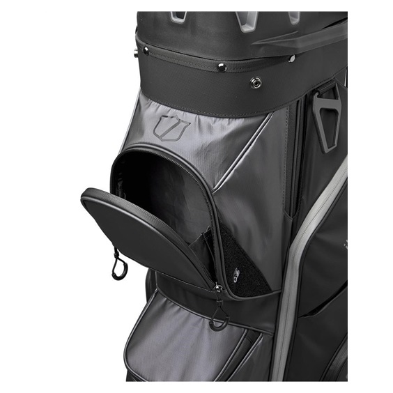 Wilson iLock Cartbag, schwarz/grau