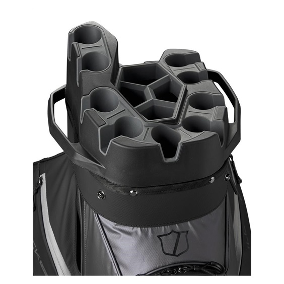 Wilson iLock Cartbag, schwarz/grau