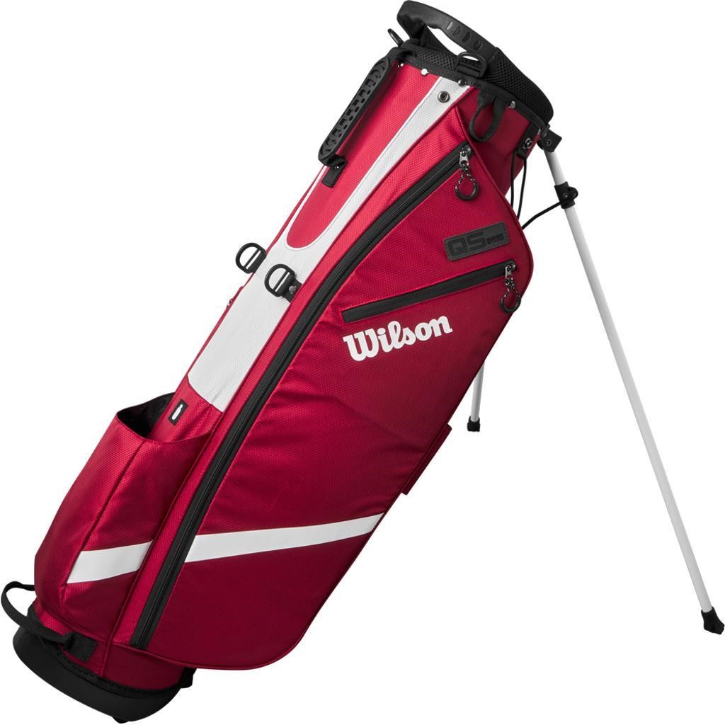 Wilson QS Quiver Carry Standbag, rot/weiss/schwarz
