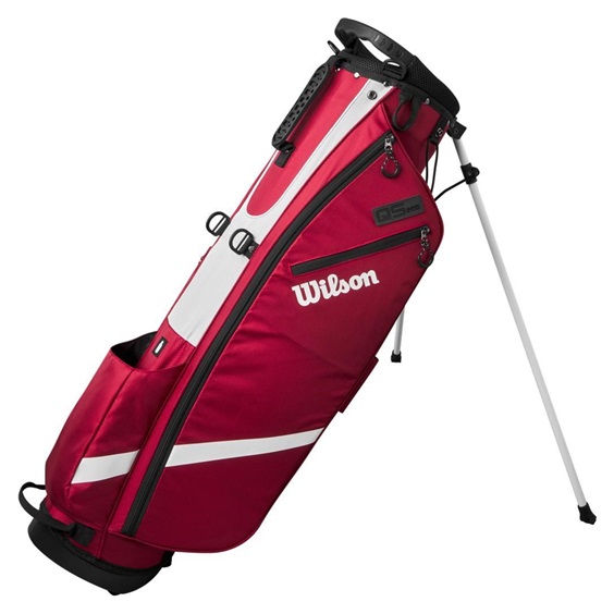 Wilson QS Quiver Carry Standbag, rot/weiss/schwarz