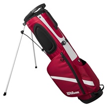 Wilson QS Quiver Carry Standbag, rot/weiss/schwarz