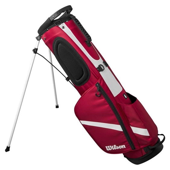 Wilson QS Quiver Carry Standbag, rot/weiss/schwarz