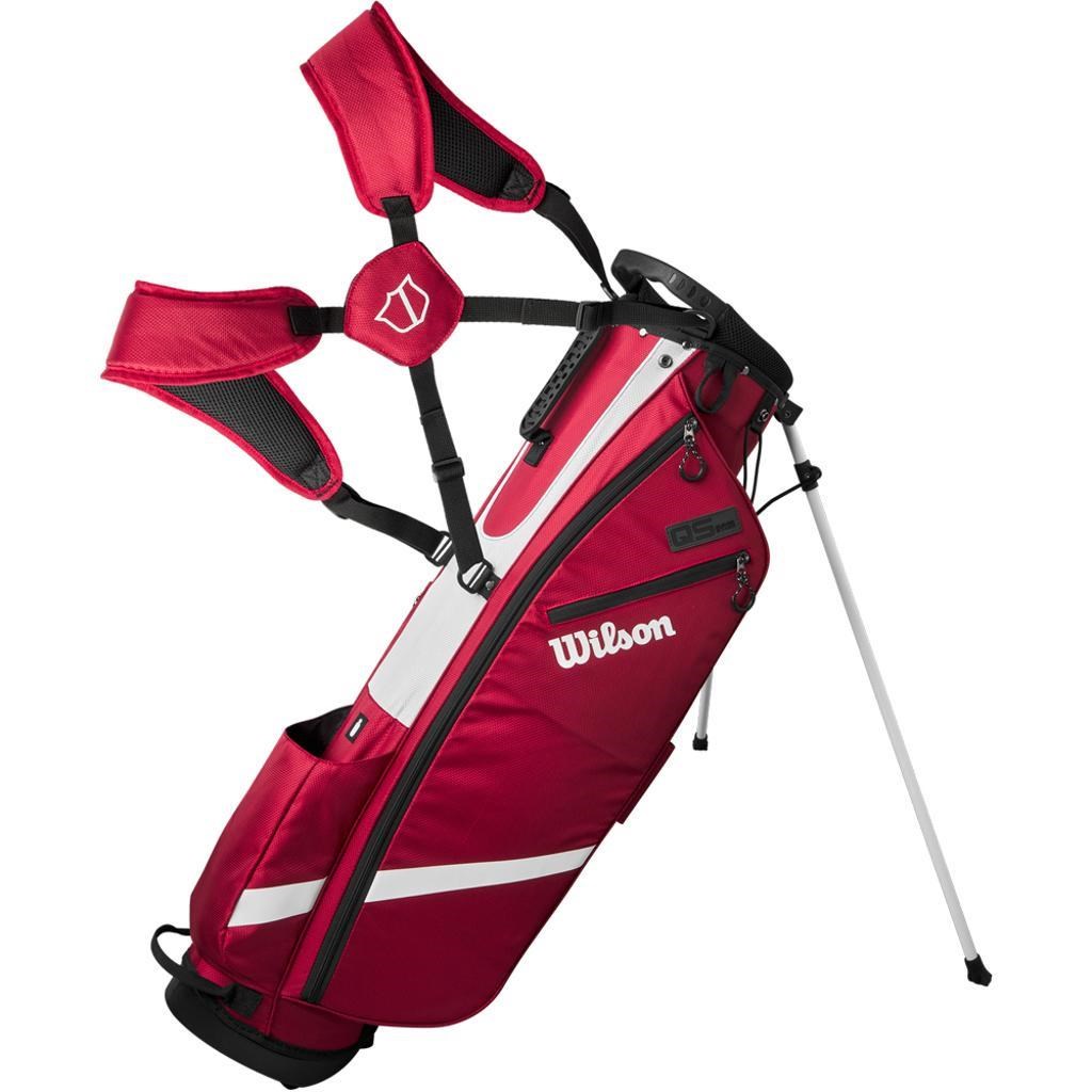 Wilson QS Quiver Carry Standbag, rot/weiss/schwarz