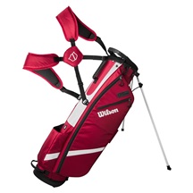 Wilson QS Quiver Carry Standbag, rot/weiss/schwarz