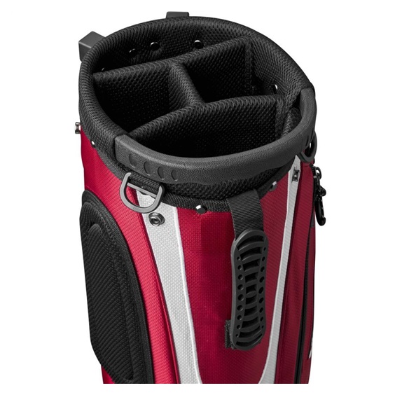 Wilson QS Quiver Carry Standbag, rot/weiss/schwarz