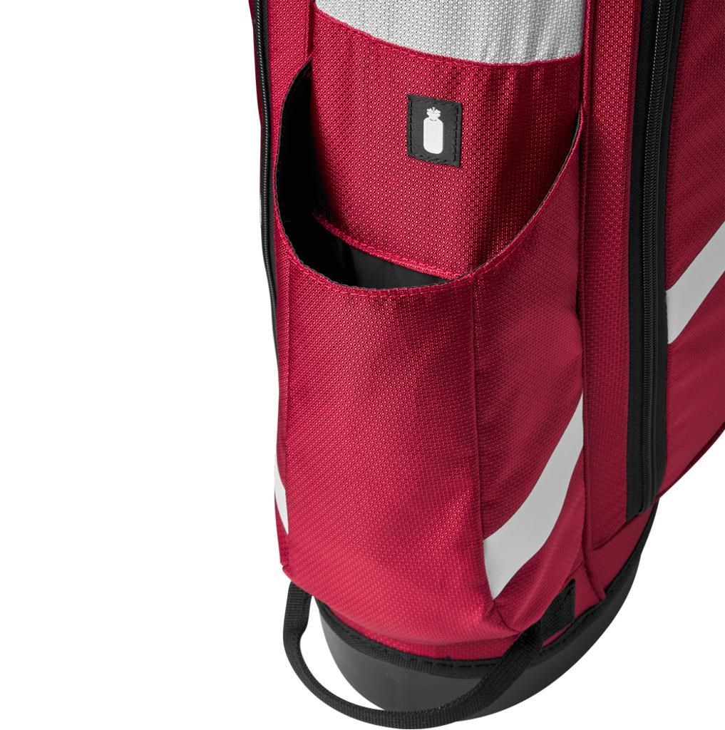 Wilson QS Quiver Carry Standbag, rot/weiss/schwarz