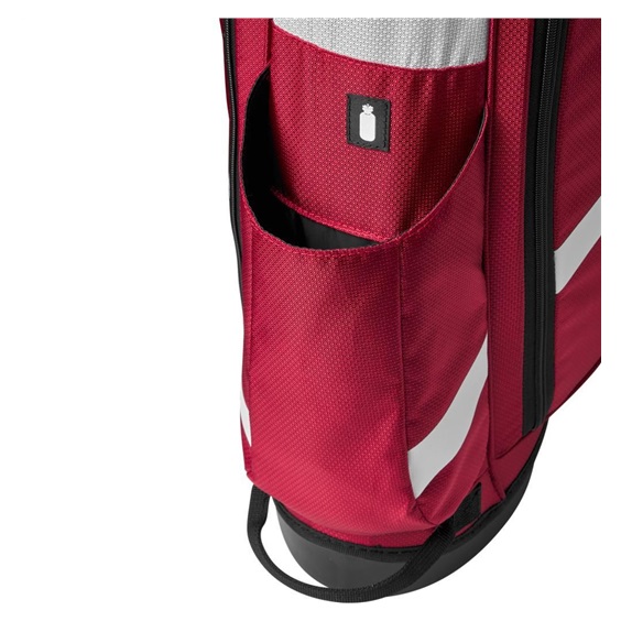 Wilson QS Quiver Carry Standbag, rot/weiss/schwarz