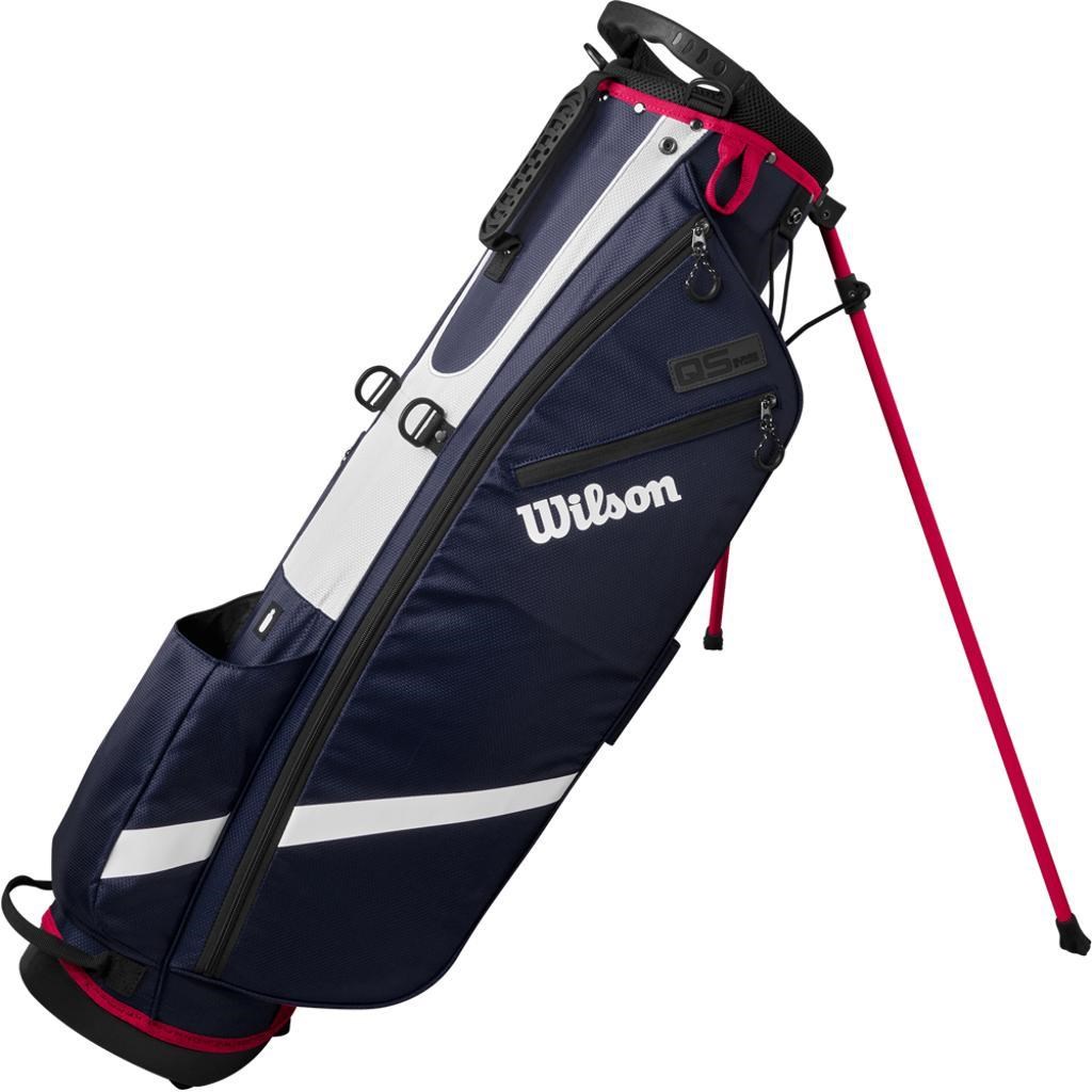 Wilson QS Quiver Carry Standbag, dunkelblau/weiss/rot