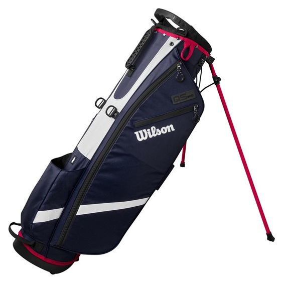 Wilson QS Quiver Carry Standbag, dunkelblau/weiss/rot