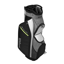 Wilson Feather Cartbag, schwarz/grau/weiss