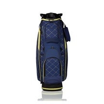 JuCad First Class Cartbag, blau/gelb