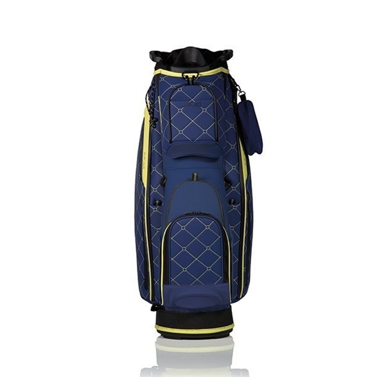 JuCad First Class Cartbag, blau/gelb