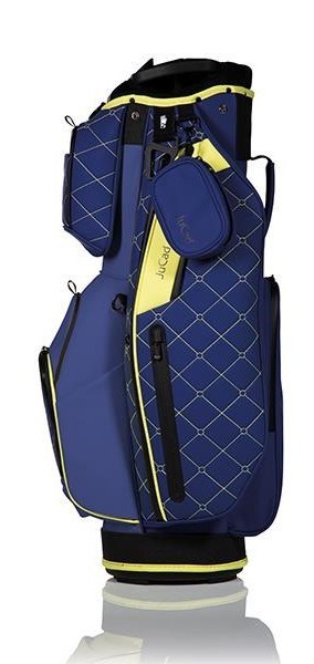 JuCad First Class Cartbag, blau/gelb