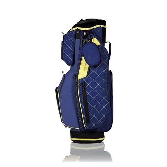 JuCad First Class Cartbag, blau/gelb