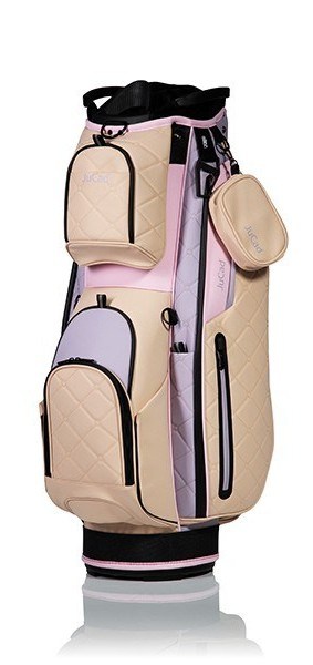 JuCad First Class Cartbag, beige/flieder/rosa