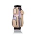 JuCad First Class Cartbag, beige/flieder/rosa