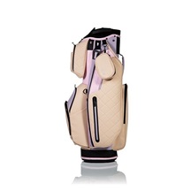 JuCad First Class Cartbag, beige/flieder/rosa