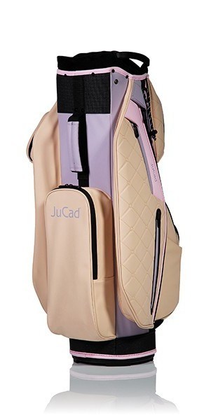 JuCad First Class Cartbag, beige/flieder/rosa
