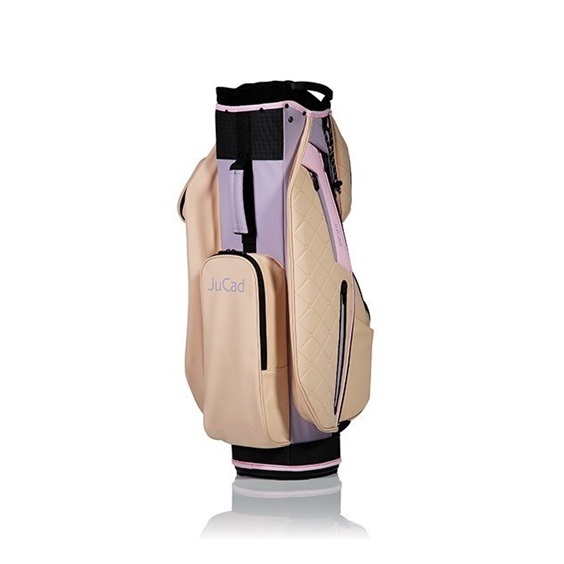JuCad First Class Cartbag, beige/flieder/rosa