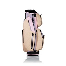 JuCad First Class Cartbag, beige/flieder/rosa