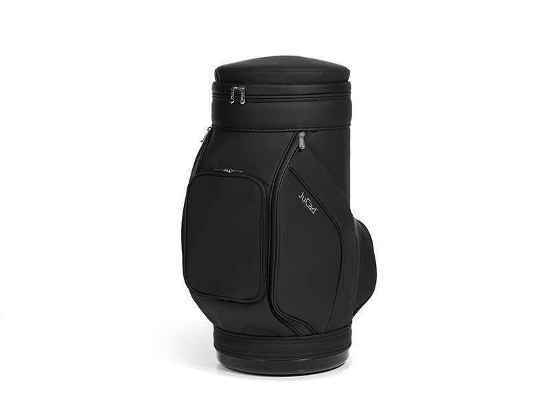 Jucad stool with cooler, black
