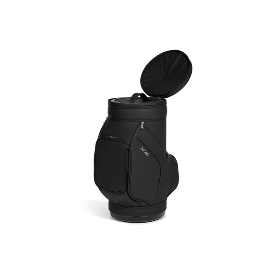 Jucad stool with cooler, black