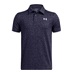 Under Armour Playoff Printed Junior Poloshirt, blau